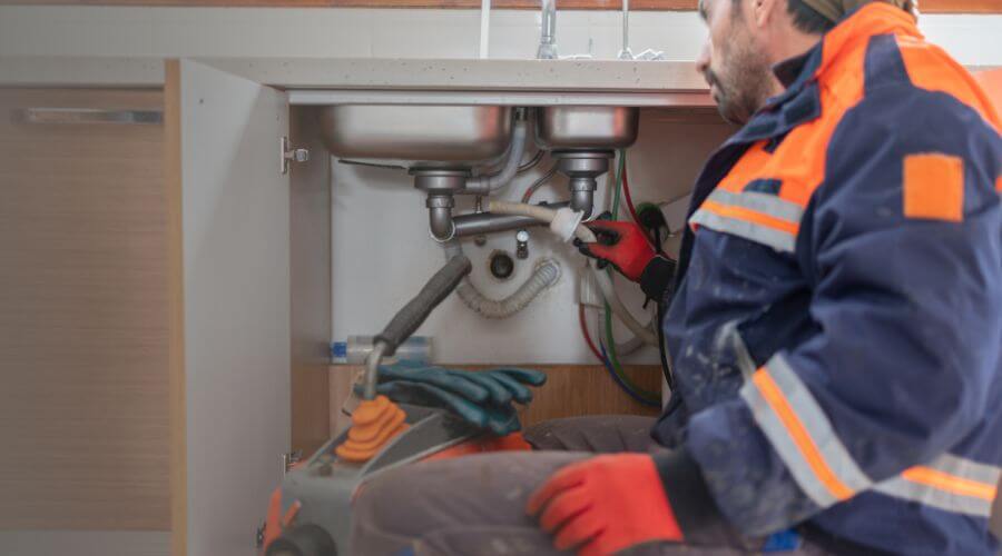 Professional slab leak plumber services in Winfield, KS